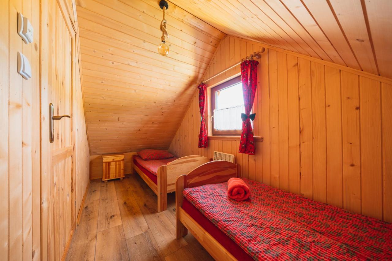 Domki Gorce Klikuszowa Sauna Jacuzzi Exterior photo