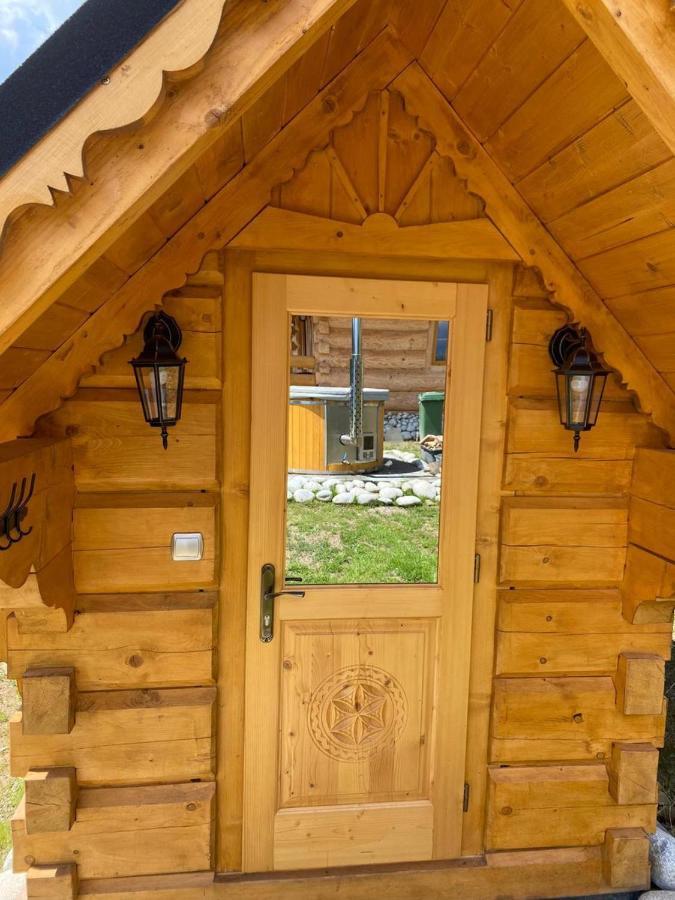 Domki Gorce Klikuszowa Sauna Jacuzzi Exterior photo